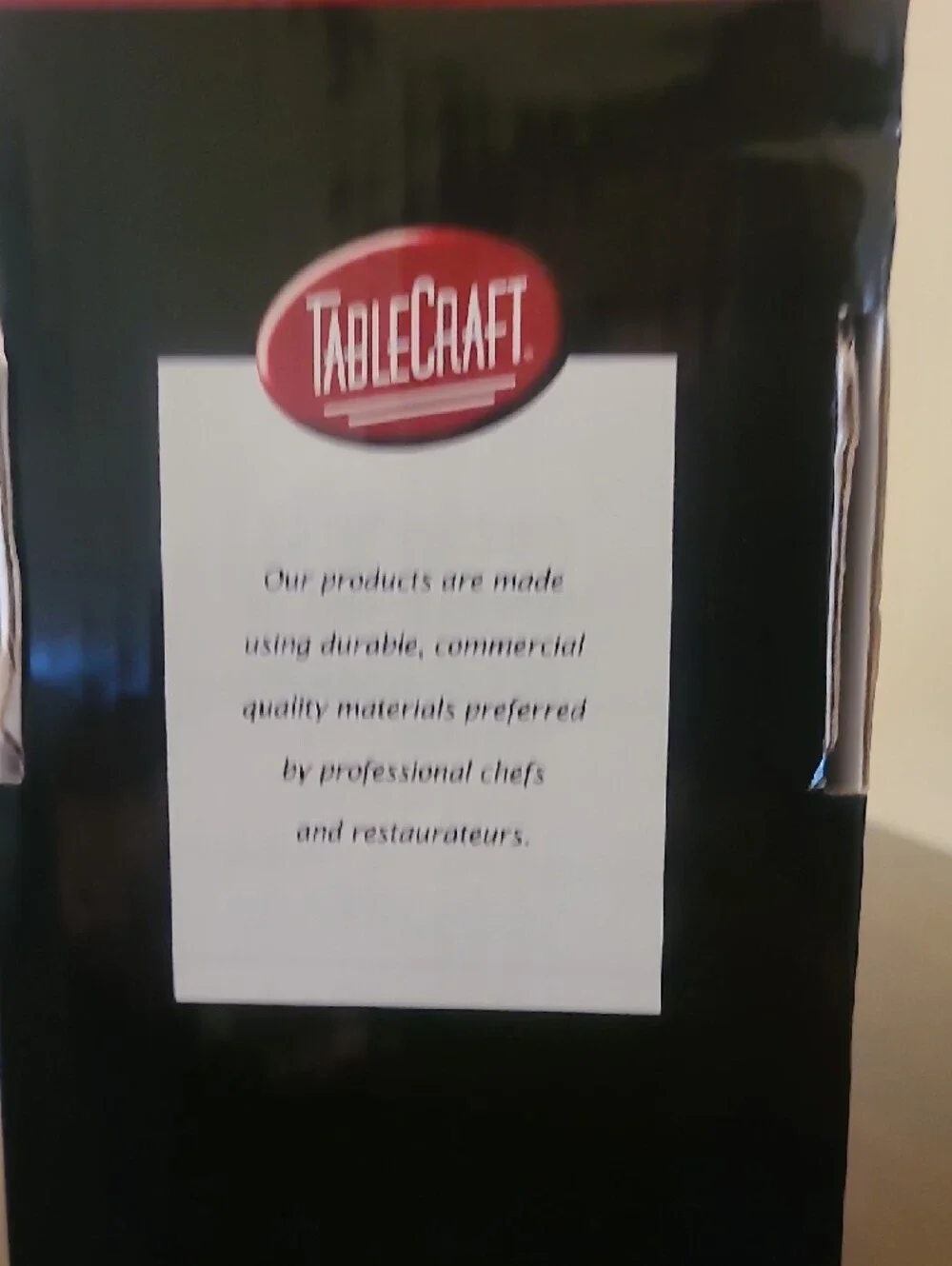 TableCraft 24 oz Stainless Steel Top Boston Recipe Cocktail Shaker‎ - NEW IN BOX